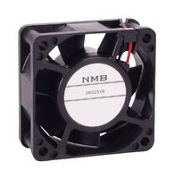 06025VA-24Q-AA-00 - DC Axial Fan, 24 V, Square, 60 mm, 25 mm, Ball Bearing, 39.2 CFM - NMB TECHNOLOGIES