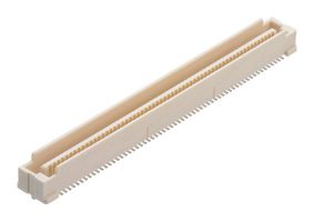 M58-3801242R - Mezzanine Connector, Plug, 0.8 mm, 2 Rows, 120 Contacts, Surface Mount, Phosphor Bronze - HARWIN
