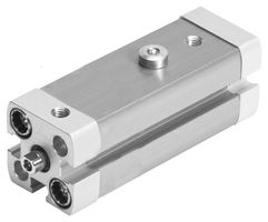 535443 - Linear/Swivel Clamp, Piston Rod, Double Acting, 25 mm, M5, 2 bar to 10 bar, 10 mm, R/A Swivel - FESTO