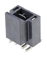 105431-1202 - Pin Header, Power, Wire-to-Board, 2.5 mm, 1 Rows, 2 Contacts, Surface Mount Straight - MOLEX