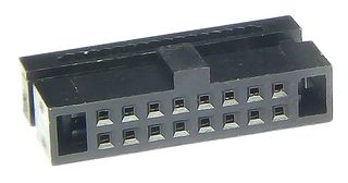 MP008707 - IDC Connector, IDC Receptacle, Female, 1.27 mm, 2 Row, 16 Contacts, Cable Mount - MULTICOMP PRO