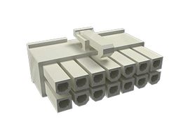 10127815-02LF - Connector Housing, FCI Minitek Pwr 4.2 Series, Receptacle, 2 Ways, 4.2 mm - AMPHENOL COMMUNICATIONS SOLUTIONS