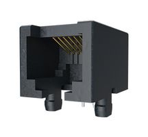 54601-906001WPLF - Modular Connector, Modular Jack, 1 x 1 (Port), 6P2C, Cat3, Through Hole Mount - AMPHENOL COMMUNICATIONS SOLUTIONS