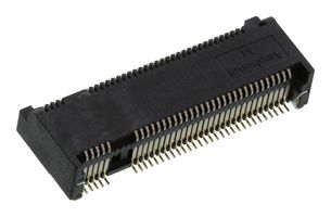 MDT320E03001 - Card Edge Connector, Dual Side, 67 Contacts, Surface Mount, Right Angle, Solder - AMPHENOL COMMUNICATIONS SOLUTIONS