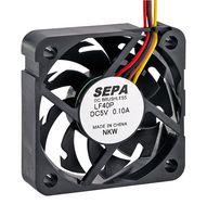LF40P05PSE00A - DC Axial Fan, 5 V, Square, 40 mm, 10 mm - SEPA