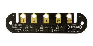 5678 - Clippable Detector Board, 2 V to 5.5 V Supply, 3 Channel, BBC micro:bit - KITRONIK