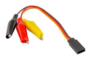 4178 - Adapter Cable, Servo to Crocodile Clip Adapter, Yellow, Brown, Red, Micro: bit - KITRONIK