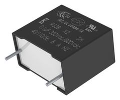 R53BI32205000K - Safety Capacitor, Metallized PP, Radial Box - 2 Pin, 0.22 µF, ± 10%, X2, Through Hole - KEMET