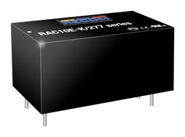 RAC10E-15SK/277 - AC/DC PCB Mount Power Supply (PSU), ITE, Household & Transformers, 1 Output, 10 W, 15 VDC, 666 mA - RECOM POWER