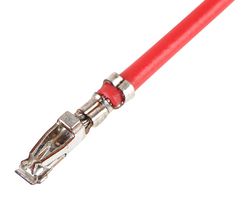 217501-2112 - Cable Assembly, 24AWG, Micro-Lock Plus 2.0 Crimp Terminal Socket to Free End, 5.9 ", 150 mm - MOLEX