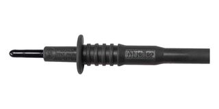 BU-26101-0 - Test Accessory, Black, 10 A, Insulated Plug-On Test Probe - MUELLER ELECTRIC