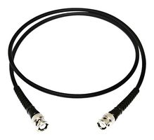 BU-P2249-C-180 - RF / Coaxial Cable Assembly, w/ Strain Relief, BNC Plug to BNC Plug, RG58C/U, 50 ohm, 180 ", 4.6 m - MUELLER ELECTRIC