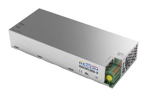 RACM1200-36SAV/ENC - AC/DC Enclosed Power Supply (PSU), ITE & Medical, 1 Outputs, 1.2 kW, 36 VDC, 40 A - RECOM POWER