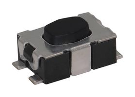 KMR241NGULCLFS - Tactile Switch, KMR 2 Series, Top Actuated, Surface Mount, Oval Button, 400 gf, 50mA at 32VDC - C&K COMPONENTS
