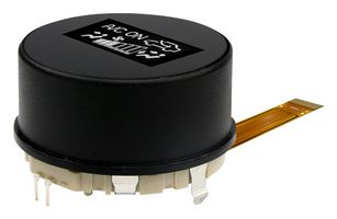 MDOD128064A1D-WM - Graphic OLED, 128 x 64 Pixels, White on Black, 3V, SPI, I2C, 39.4mm x 24.8mm, -20 °C - MIDAS