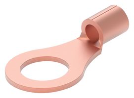 33459 - Ring Tongue Terminal, M8, 5/16", 10 AWG, 6 mm², SOLISTRAND Series - AMP - TE CONNECTIVITY