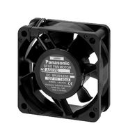 ASFP66371 - DC Axial Fan, 12 V, Square, 60 mm, 25 mm, Ball Bearing - PANASONIC