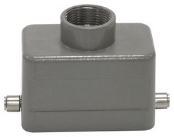 MP009392 - Heavy Duty Connector, Hood, Top Entry, Aluminium Body, 1 Lever, 10B - MULTICOMP PRO