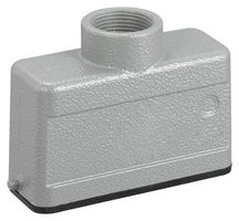 MP009402 - Heavy Duty Connector, Hood, Top Entry, Aluminium Body, 1 Lever, 16A - MULTICOMP PRO