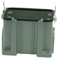 MP009448 - Heavy Duty Connector, Base, Bulkhead Mount, Side Entry, Aluminium Body, 1 Lever, 48B - MULTICOMP PRO