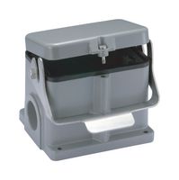 MP009450 - Heavy Duty Connector, Base, Bulkhead Mount, Side Entry, Aluminium Body, 1 Lever, 48B - MULTICOMP PRO