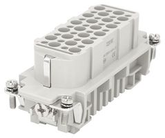 MP009538 - Heavy Duty Connector, MP-HD INSERTS, Insert, 40+PE Contacts, 16B, Receptacle - MULTICOMP PRO