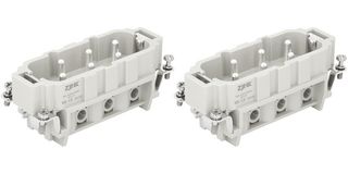 MP009627 - Heavy Duty Connector, MP-HSB INSERTS, Insert, 12+PE Contacts, 32B, Plug, Screw Pin - MULTICOMP PRO