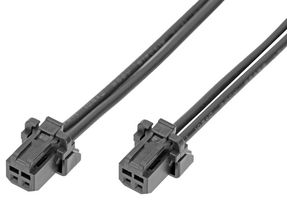 219652-1021 - Cable Assembly, Micro-One 2.0 Receptacle to Micro-One 2.0 Receptacle, 2 Ways, 2 mm, 1 Row, 100 mm - MOLEX
