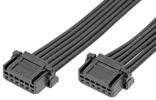219652-1060 - Cable Assembly, Micro-One 2.0 Receptacle to Micro-One 2.0 Receptacle, 6 Ways, 2 mm, 1 Row, 50 mm - MOLEX