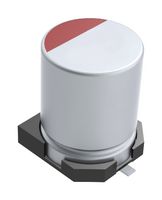 A766KE106M1ELAE060 - Polymer Aluminium Electrolytic Capacitor, 10 µF, 25 V, Radial Can - SMD, 0.06 ohm - KEMET