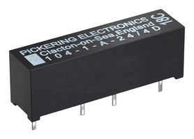 104-1-A-12/3 - Reed Relay, SPST-NO, 12 V, 104 Series, Through Hole, 500 ohm, 1 A - PICKERING