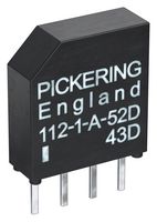 112-1-A-5/2D - Reed Relay, SPST-NO, 5 V, 112 Series, Through Hole, 500 ohm, 500 mA - PICKERING