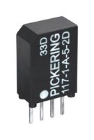 117-1-A-5/2D - Reed Relay, SPST-NO, 5 V, 117 Series, Through Hole, 400 ohm, 500 mA - PICKERING