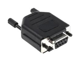 MP010150 - D Sub Connector, Kit, Standard, Receptacle, MCP D-SUB Kits, 9 Contacts, DE, Solder Cup - MULTICOMP PRO