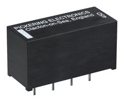 100-1-A-5/4D - Reed Relay, SPST-NO, 5 V, 100 Series, Through Hole, 2.2 kohm, 500 mA - PICKERING
