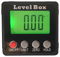 MP010022 - Digital Level Box, Dimension 55x57x30mm, Range 4 × 90° - MULTICOMP PRO