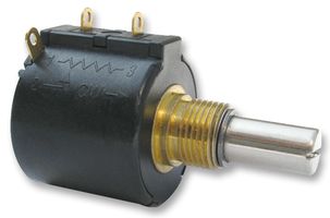 3549S-1AG-103A - Rotary Potentiometer, 10 kohm, 10 Turns, Linear, 2 W, ± 3%, 3549 Series - BOURNS