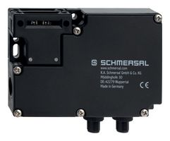 101192422 - Safety Interlock Switch, AZM 161 Series, 3PST-NC, DPST-NO, M12 Connector, 230 V, 4 A, IP67 - SCHMERSAL