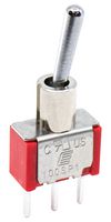 100SP1T1B4M2QE - Toggle Switch, On-On, SPDT, Non Illuminated, Through Hole, 5 A - E-SWITCH