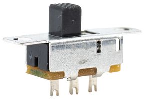 EG1201 - Slide Switch, SPDT, Panel Mount, 200 mA - E-SWITCH