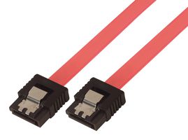 CASATAL-8 - Computer Cable, SATA 7 Position Receptacle, SATA 7 Position Receptacle, 8 ", 203 mm, Red - L-COM