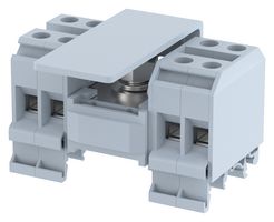 DBK 1X4 - Panel Mount Barrier Terminal Block, 57 A, 800 V, 9 Pole, 1, Screw, 1 AWG - ELKAY