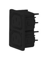 3-135-295 - Extension Lead, 7 Outlets, IEC 60320 Type F, 15 A, 250 V, IEC 60320 Type E - SCHURTER