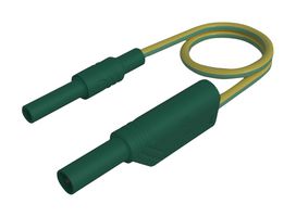 934043188 - Banana Test Lead, 4mm Stackable Banana Plug, Shrouded, 4mm Banana Socket, Shrouded, 6.6 ft, 2 m - HIRSCHMANN TEST AND MEASUREMENT