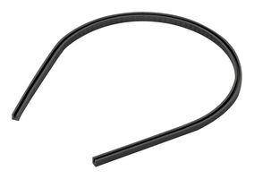 38401503 - Shielding Gasket, EMI, Silicone Elastomer, U Shape, 1 m x 3.2 mm x 5.72 mm, WE-EGS Series - WURTH ELEKTRONIK