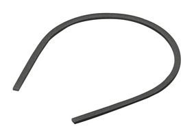 38401212 - Shielding Gasket, EMI, Silicone Elastomer, Rectangle, 1 m x 25.4 mm x 6.35 mm, WE-EGS Series - WURTH ELEKTRONIK