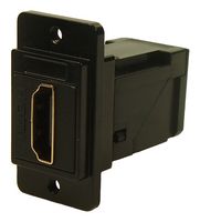 CP30753MB440 - DVI to HDMI Audio / Video Adapter, Black Metal Frame, HDMI Receptacle, HDMI Receptacle - CLIFF ELECTRONIC COMPONENTS