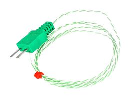 Z2-K-1.0-C82-MMP-IEC 1/0.5 PFA - Thermocouple, IEC, K, -75 °C, 260 °C, 3.3 ft, 1 m - LABFACILITY