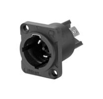 RRAC3M-X-000-1 - High Power Connector, Power X Series, Plug, 250 VAC, 16 A, Chassis Mount, Screw - REAN