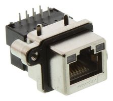 MRJ5380M1 - Modular Connector, RJ45 Jack, 1 x 1 (Port), 8P8C, Cat5, IP67, Through Hole Mount - AMPHENOL COMMUNICATIONS SOLUTIONS